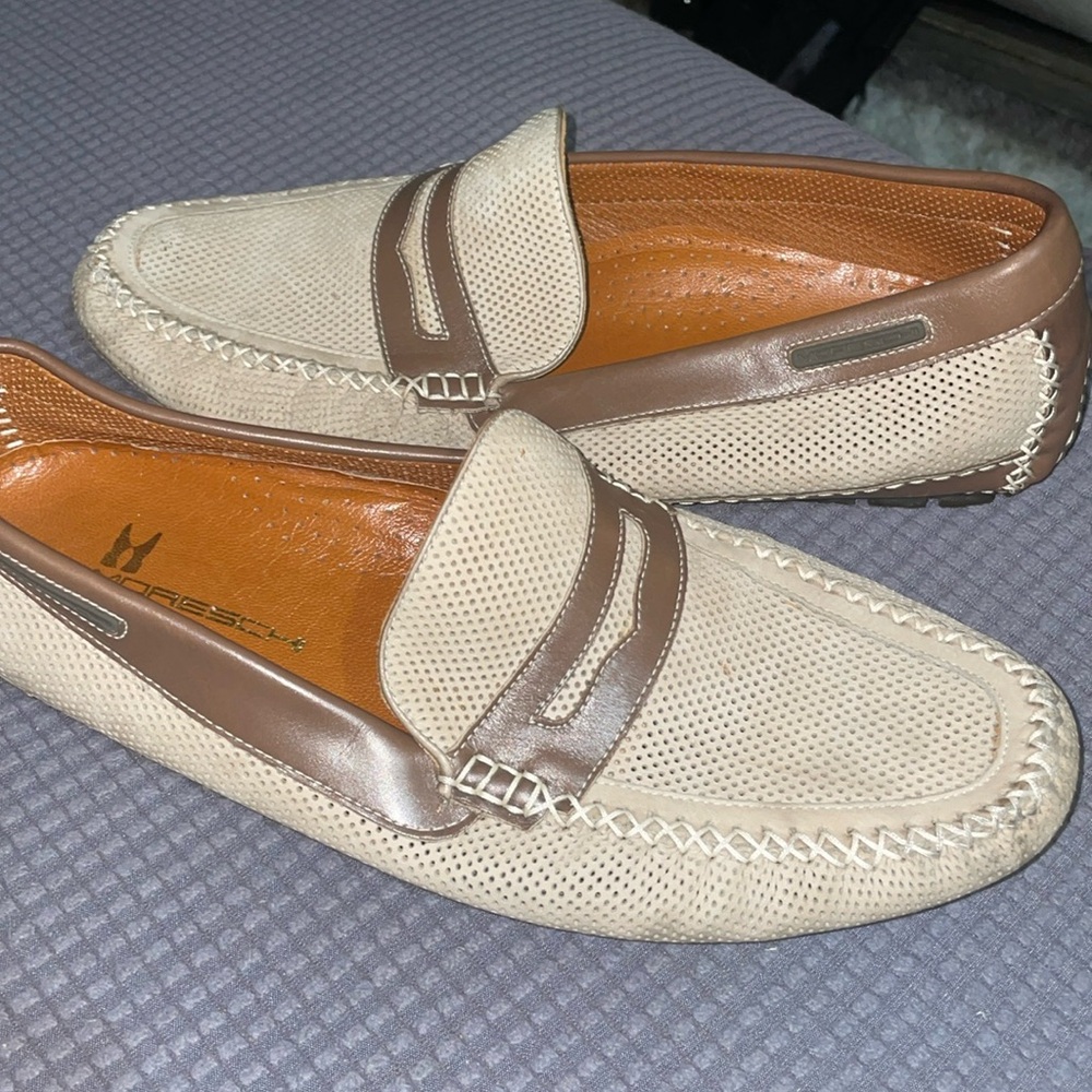 Moreschi loafers shoes size 10